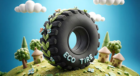 タイヤと燃費の関係【写真】