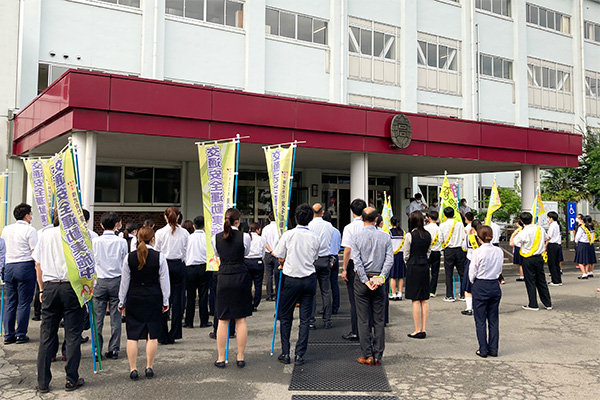 藤枝北高等学校前【写真】