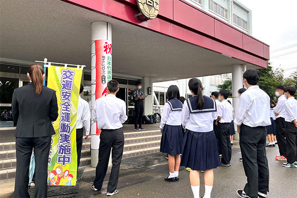 藤枝北高等学校前【写真】