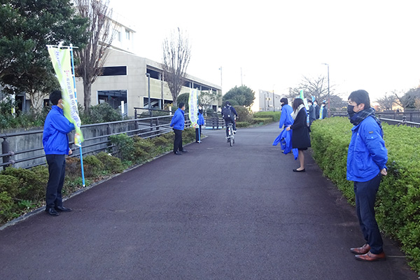 藤枝西高等学校の通学路2【写真】