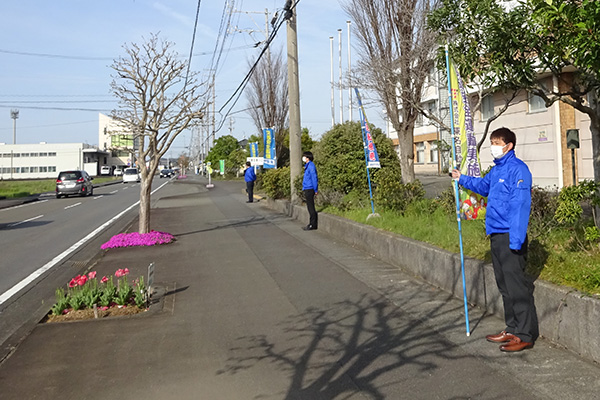 藤枝西高等学校前【写真】