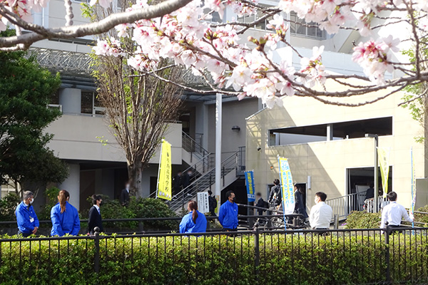 藤枝西高等学校の通学路【写真】