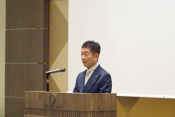 代表取締役社長 川﨑裕司より皆様へのご挨拶【写真】