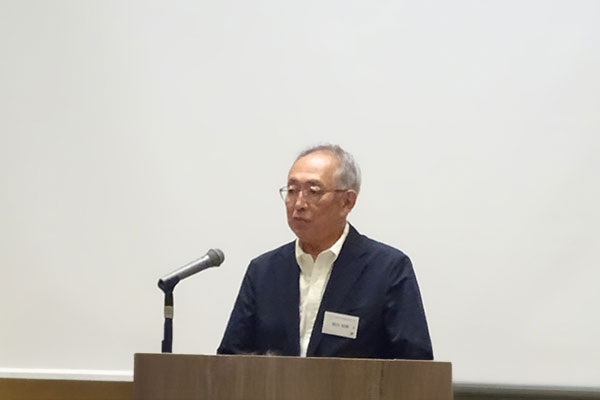 学校法人新静岡学園 静岡産業大学 学長 堀川知廣様からの祝辞【写真】