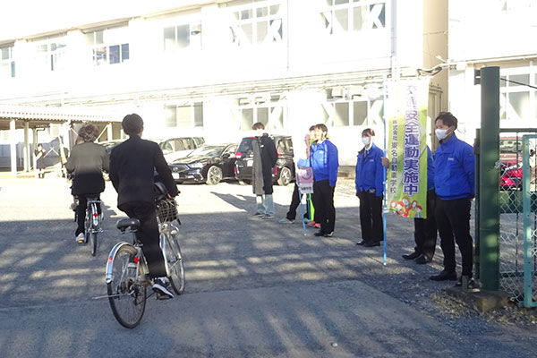 藤枝北高等学校の通学路【写真】